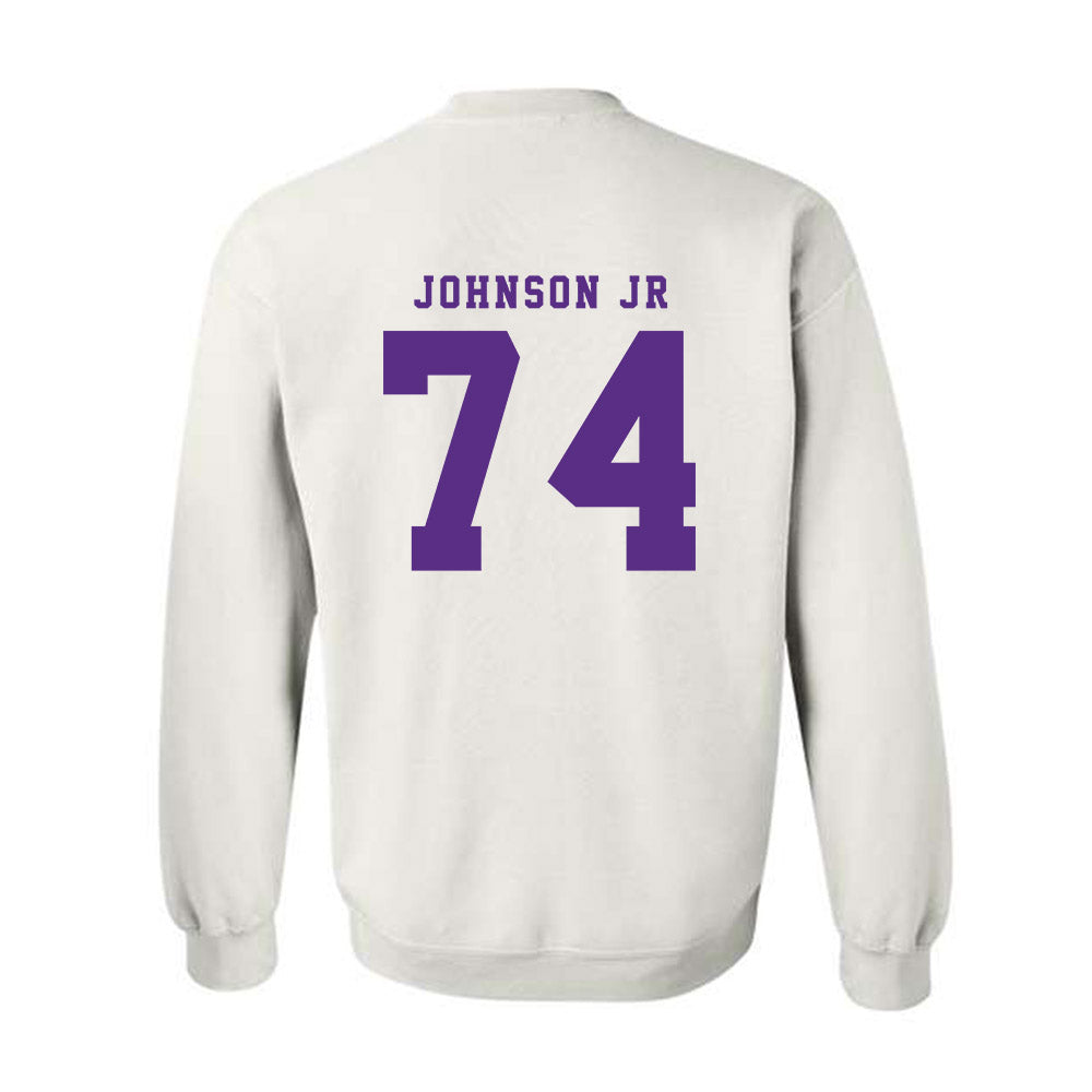 TCU - NCAA Football : Vincent Johnson Jr - Classic Shersey Crewneck Sweatshirt-5