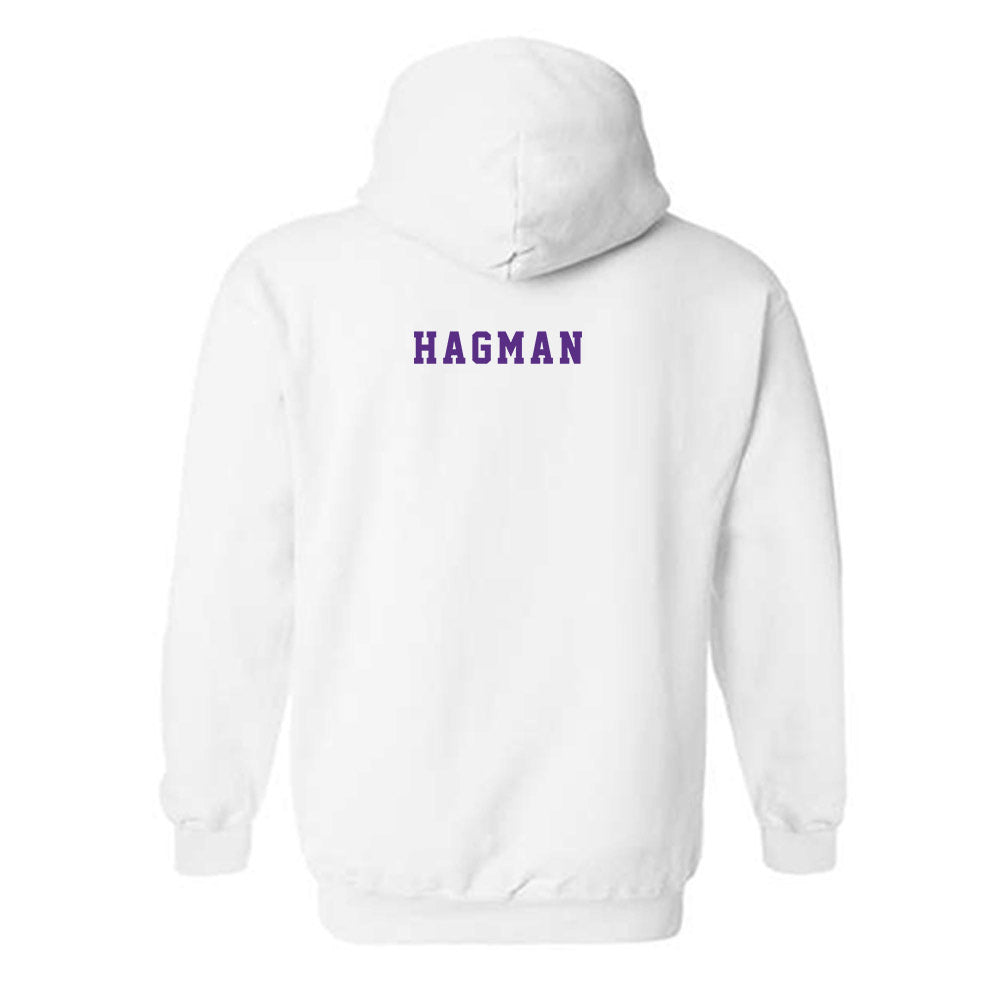 TCU - NCAA Football : Joseph Hagman - Classic Shersey Hooded Sweatshirt-5