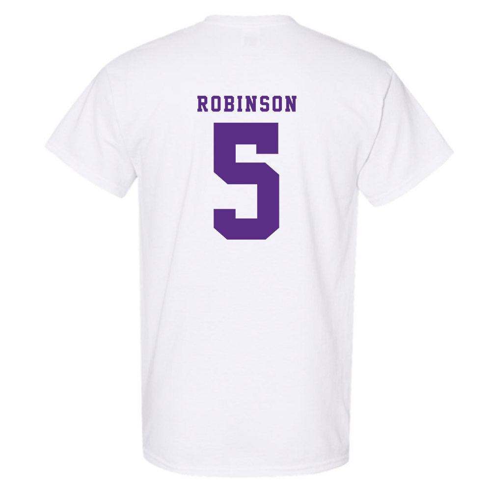 TCU - NCAA Men's Basketball : Micah Robinson - Classic Shersey T-Shirt-5