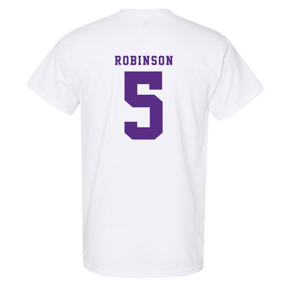 TCU - NCAA Men's Basketball : Micah Robinson - Classic Shersey T-Shirt-5