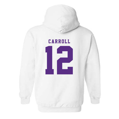TCU - NCAA Football : Kalen Carroll - Classic Shersey Hooded Sweatshirt-4