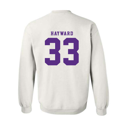 TCU - NCAA Football : Koron Hayward - Classic Shersey Crewneck Sweatshirt-4