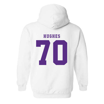 TCU - NCAA Football : Ryan Hughes - Classic Shersey Hooded Sweatshirt-5