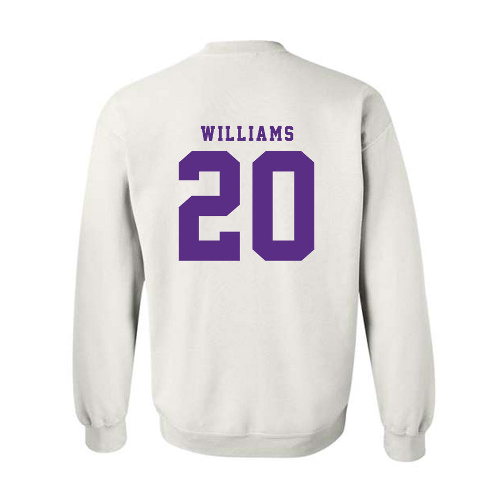 TCU - NCAA Football : Anthony Williams - Classic Shersey Crewneck Sweatshirt-4