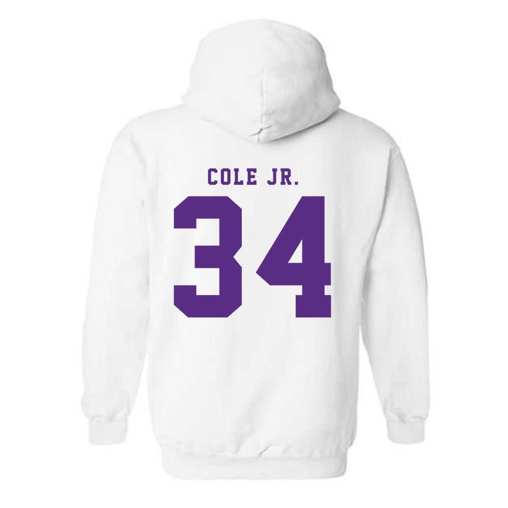 TCU - NCAA Football : Perry Cole Jr. - Classic Shersey Hooded Sweatshirt-5