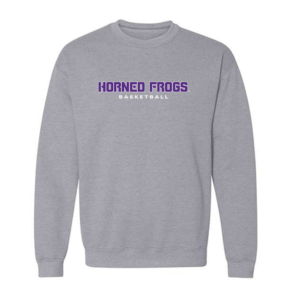 TCU - NCAA Men's Basketball : Luke Bamgboye - Classic Shersey Crewneck Sweatshirt-1