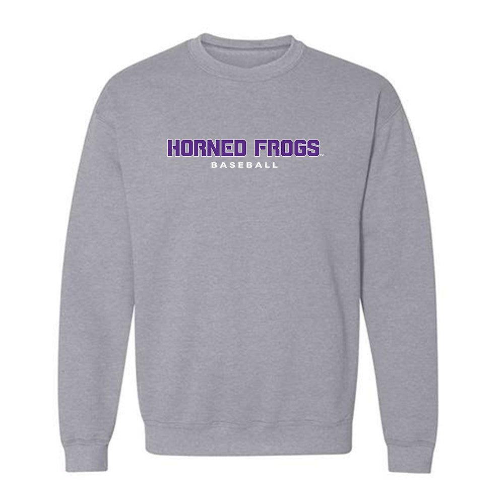 TCU - NCAA Baseball : Michael Catalano - Classic Shersey Crewneck Sweatshirt-2