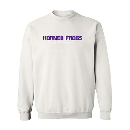 TCU - NCAA Baseball : Michael Catalano - Classic Shersey Crewneck Sweatshirt-1