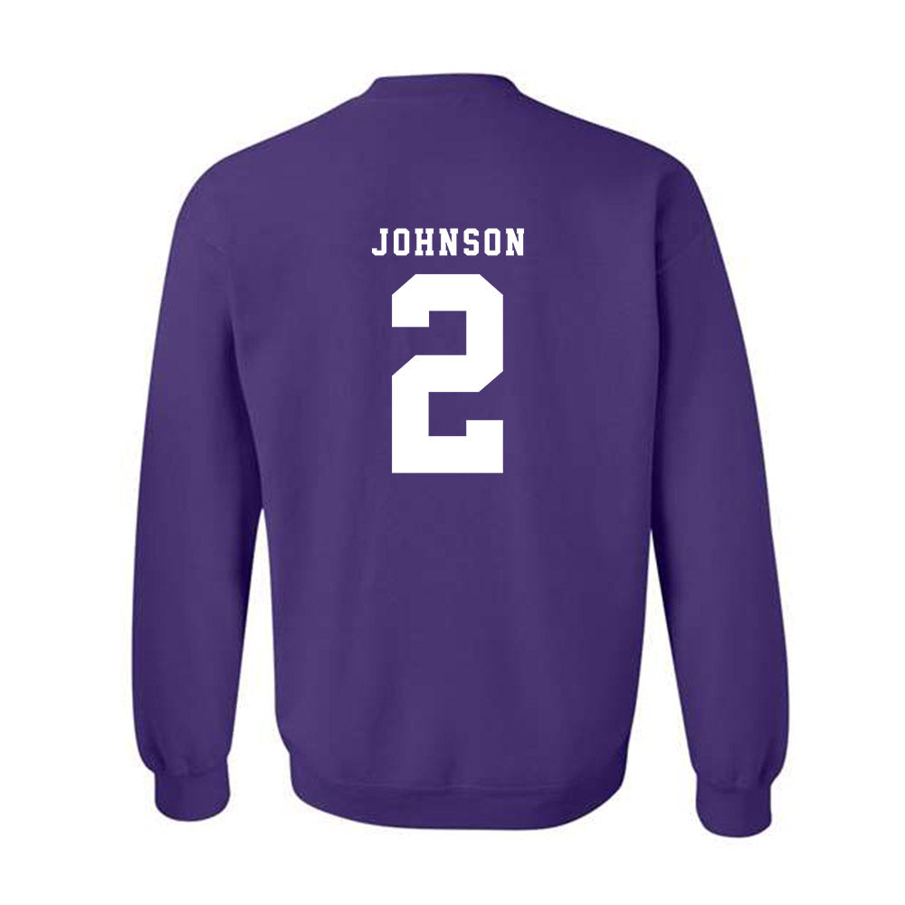 TCU - NCAA Football : Jamel Johnson - Classic Shersey Crewneck Sweatshirt-5