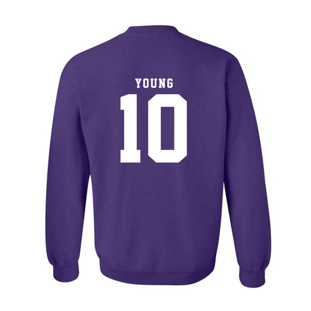 TCU - NCAA Women's Volleyball : Kinsley Young - Classic Shersey Crewneck Sweatshirt-5