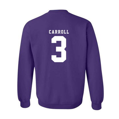 TCU - NCAA Football : Max Carroll - Classic Shersey Crewneck Sweatshirt-5