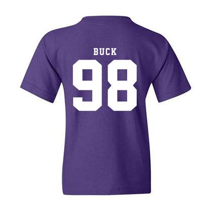 TCU - NCAA Football : Carter Buck - Classic Shersey Youth T-Shirt-5