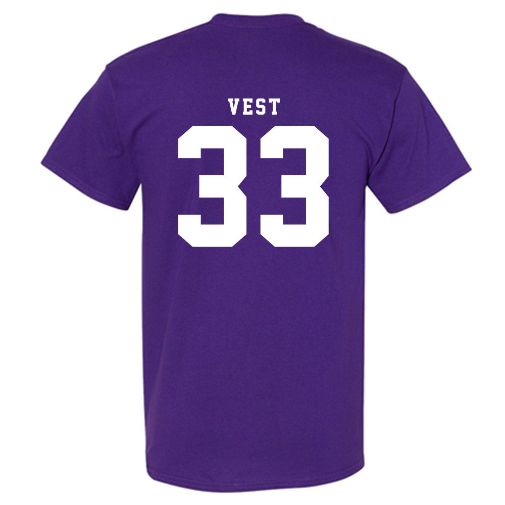 TCU - NCAA Women's Soccer : Grace Vest - Classic Shersey T-Shirt-5