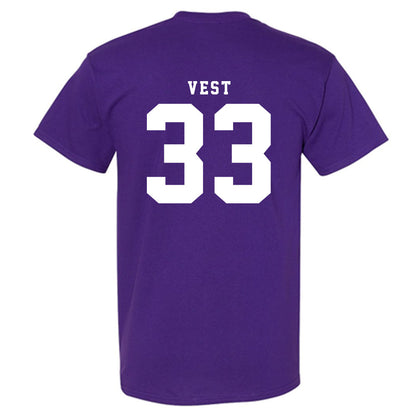 TCU - NCAA Women's Soccer : Grace Vest - Classic Shersey T-Shirt-5