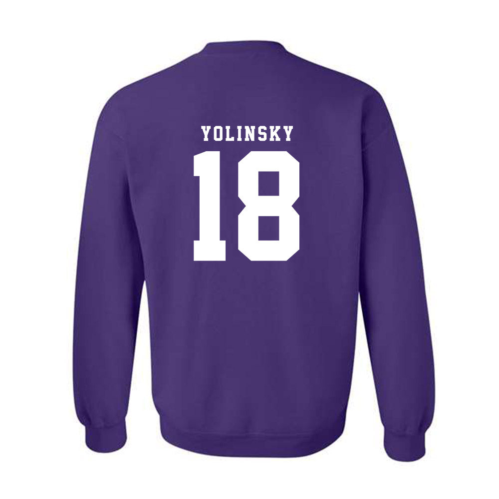 TCU - NCAA Women's Soccer : Emma Yolinsky - Classic Shersey Crewneck Sweatshirt-5
