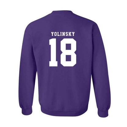 TCU - NCAA Women's Soccer : Emma Yolinsky - Classic Shersey Crewneck Sweatshirt-5