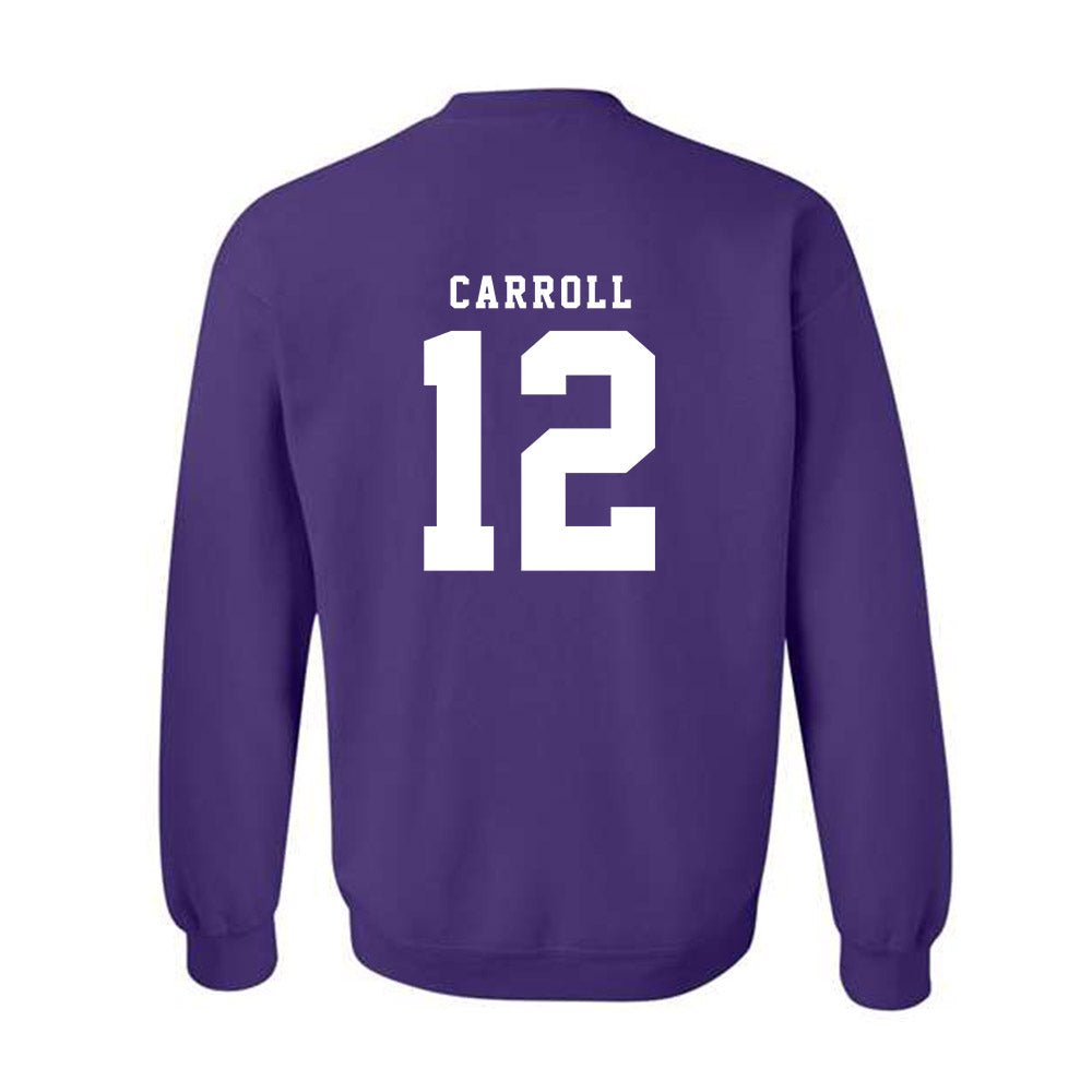TCU - NCAA Football : Kalen Carroll - Classic Shersey Crewneck Sweatshirt-5