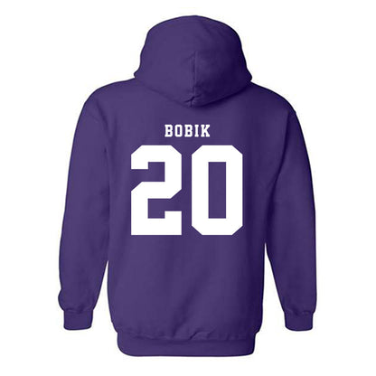 TCU - NCAA Women's Volleyball : Blaykli Bobik - Classic Shersey Hooded Sweatshirt-5