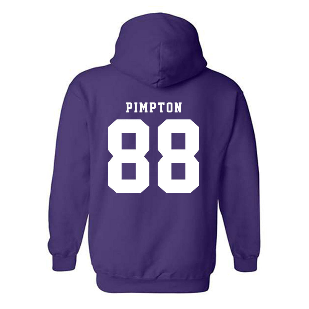 TCU - NCAA Football : KaMorreun Pimpton - Classic Shersey Hooded Sweatshirt-5