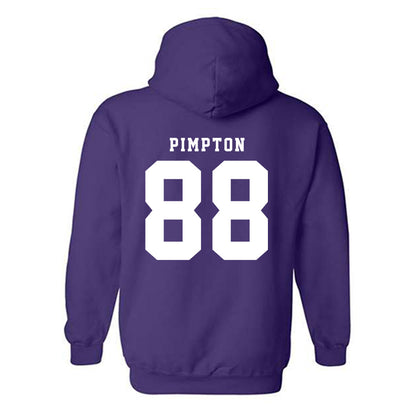 TCU - NCAA Football : KaMorreun Pimpton - Classic Shersey Hooded Sweatshirt-5