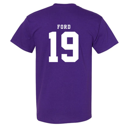 TCU - NCAA Football : Jesse Ford - Classic Shersey T-Shirt-5