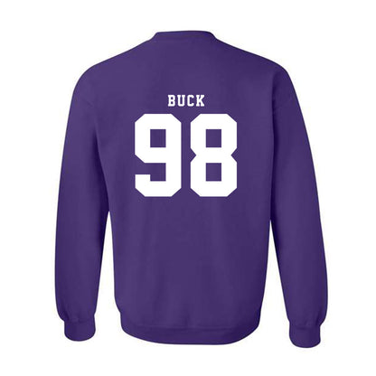 TCU - NCAA Football : Carter Buck - Classic Shersey Crewneck Sweatshirt-5