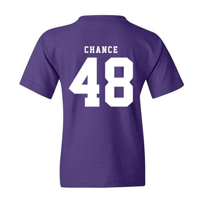 TCU - NCAA Football : John Hoyet Chance - Classic Shersey Youth T-Shirt-5