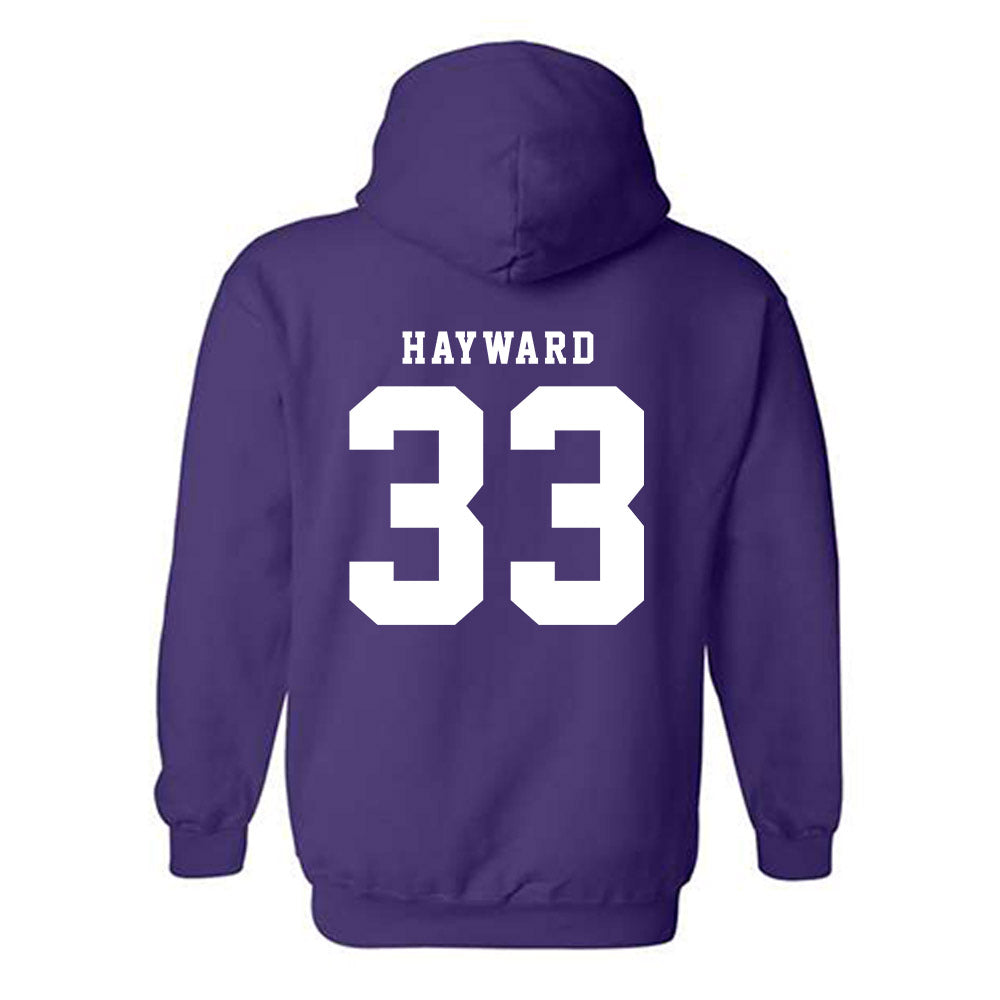 TCU - NCAA Football : Koron Hayward - Classic Shersey Hooded Sweatshirt-5