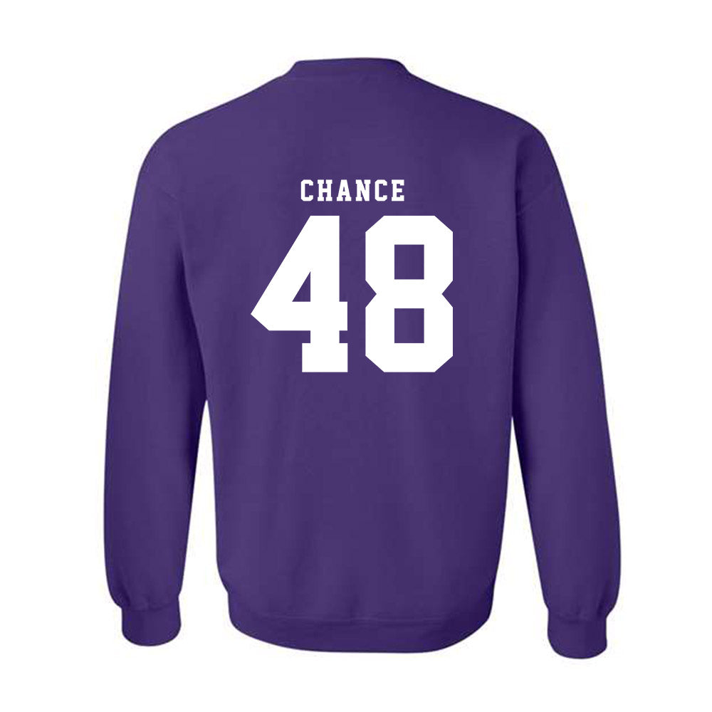 TCU - NCAA Football : John Hoyet Chance - Classic Shersey Crewneck Sweatshirt-5