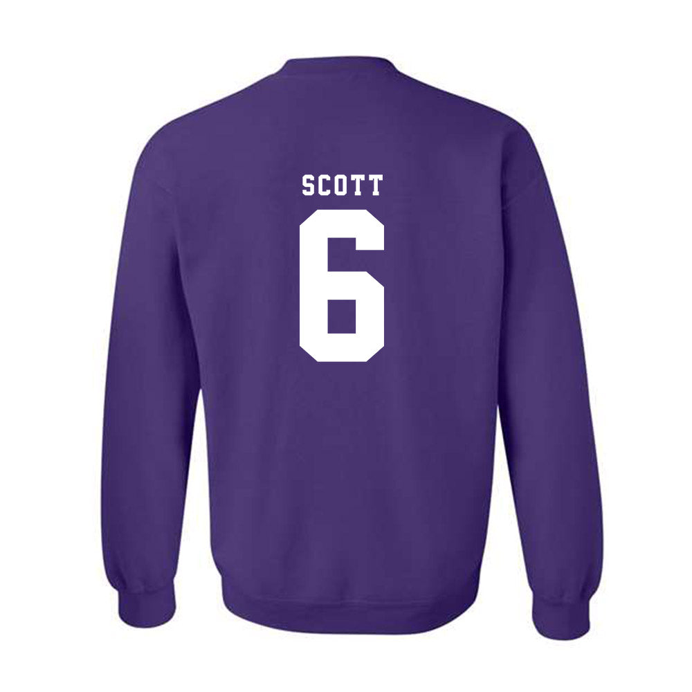TCU - NCAA Football : Jeremy Scott - Classic Shersey Crewneck Sweatshirt-5