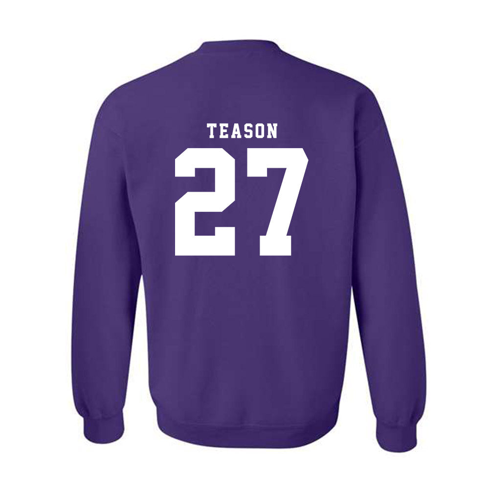 TCU - NCAA Football : Michael Teason - Classic Shersey Crewneck Sweatshirt-5