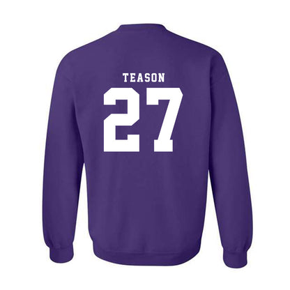 TCU - NCAA Football : Michael Teason - Classic Shersey Crewneck Sweatshirt-5