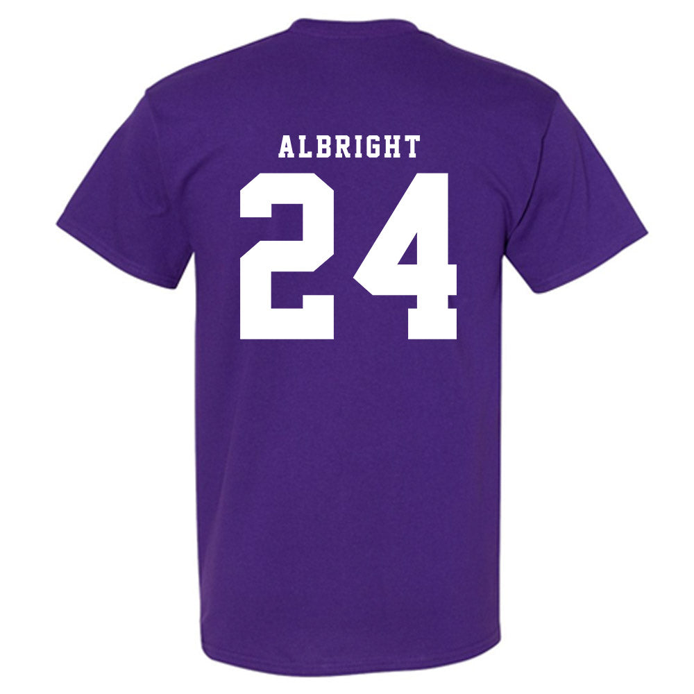 TCU - NCAA Football : Joseph Albright - Classic Shersey T-Shirt-5