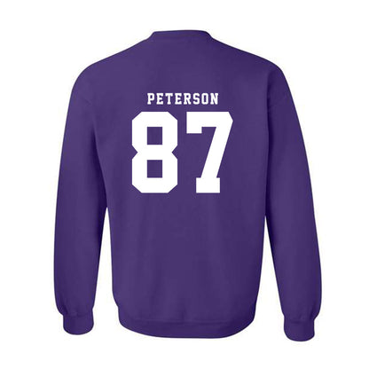 TCU - NCAA Football : Mason Peterson - Classic Shersey Crewneck Sweatshirt-5