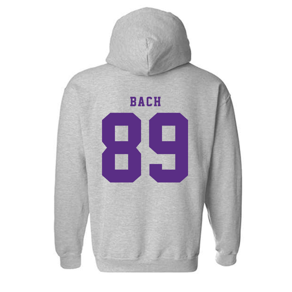 TCU - NCAA Football : Braden Bach - Classic Shersey Hooded Sweatshirt-4