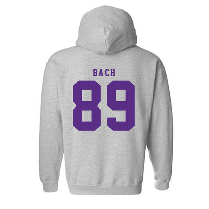 TCU - NCAA Football : Braden Bach - Classic Shersey Hooded Sweatshirt-4