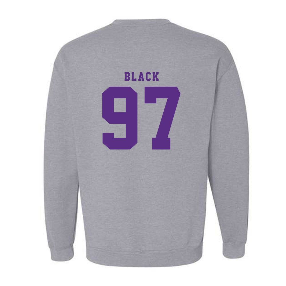 TCU - NCAA Football : Easton Black - Classic Shersey Crewneck Sweatshirt