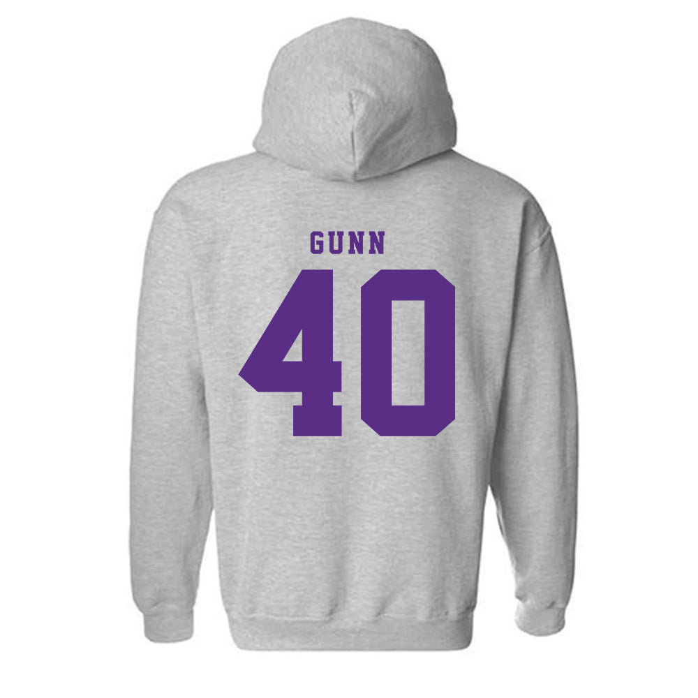 TCU - NCAA Football : Oliver Gunn - Classic Shersey Hooded Sweatshirt-4