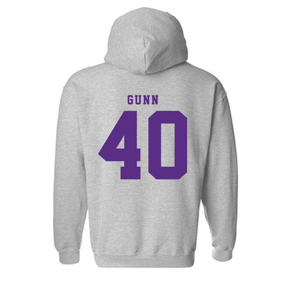 TCU - NCAA Football : Oliver Gunn - Classic Shersey Hooded Sweatshirt-4