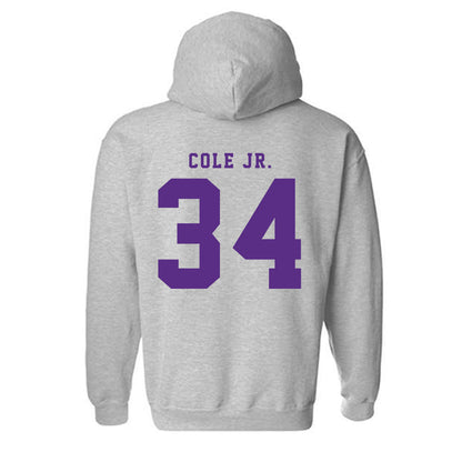 TCU - NCAA Football : Perry Cole Jr. - Classic Shersey Hooded Sweatshirt-4