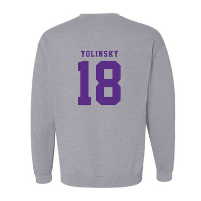 TCU - NCAA Women's Soccer : Emma Yolinsky - Classic Shersey Crewneck Sweatshirt-4