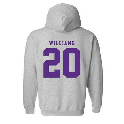 TCU - NCAA Football : Anthony Williams - Classic Shersey Hooded Sweatshirt-4
