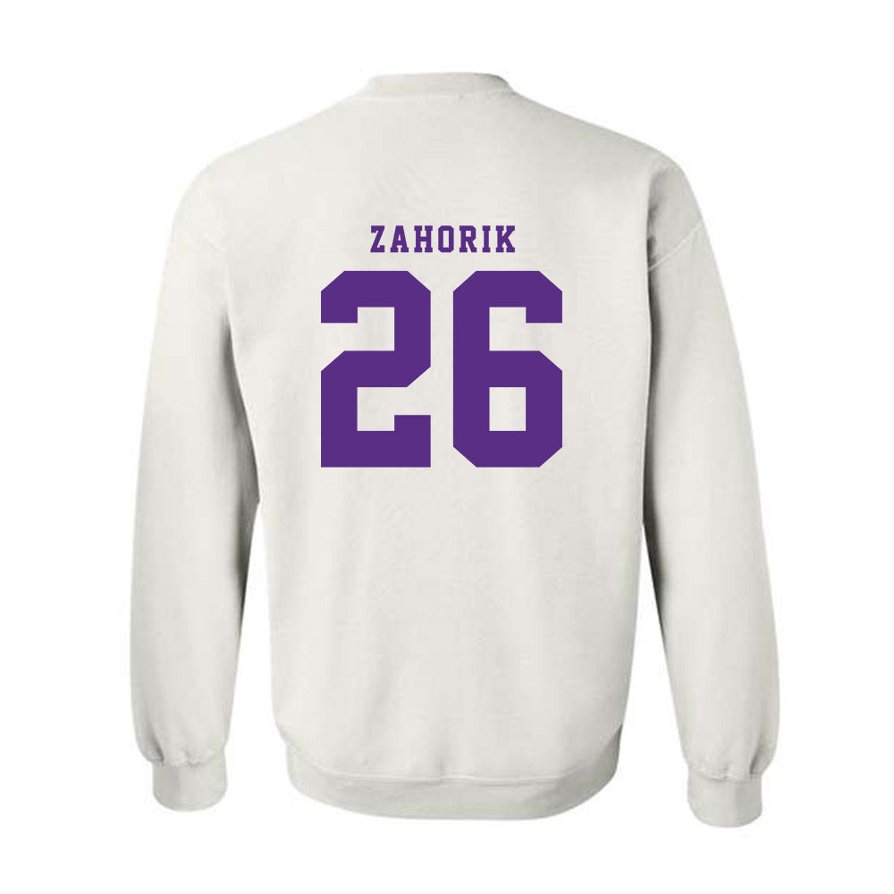 TCU - NCAA Equestrian : Victoria Zahorik - Classic Shersey Crewneck Sweatshirt
