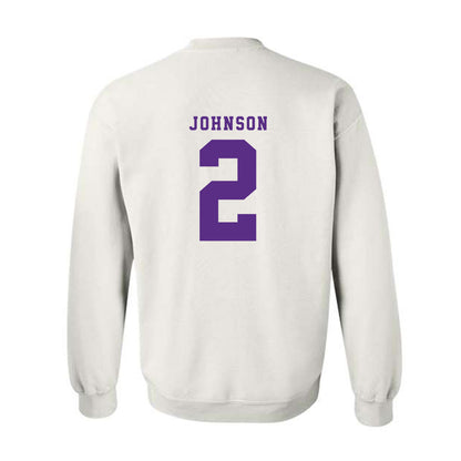 TCU - NCAA Football : Jamel Johnson - Classic Shersey Crewneck Sweatshirt-3