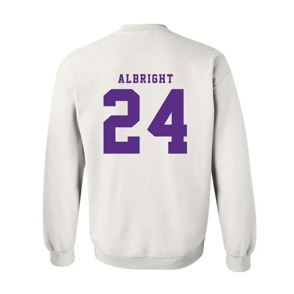 TCU - NCAA Football : Joseph Albright - Classic Shersey Crewneck Sweatshirt-3