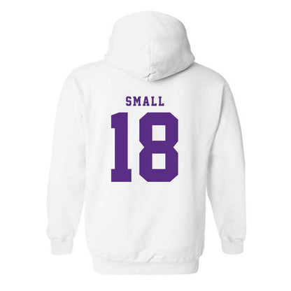 TCU - NCAA Football : Ed Small - Classic Shersey Hooded Sweatshirt-3