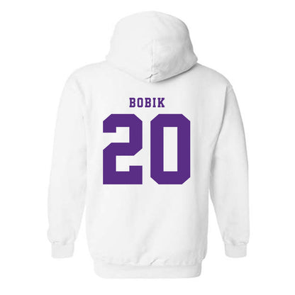 TCU - NCAA Women's Volleyball : Blaykli Bobik - Classic Shersey Hooded Sweatshirt-3