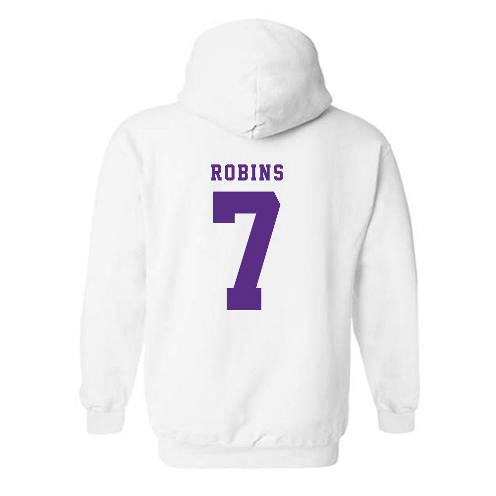 TCU - NCAA Women's Volleyball : Reese Robins - Classic Shersey Hooded Sweatshirt-3