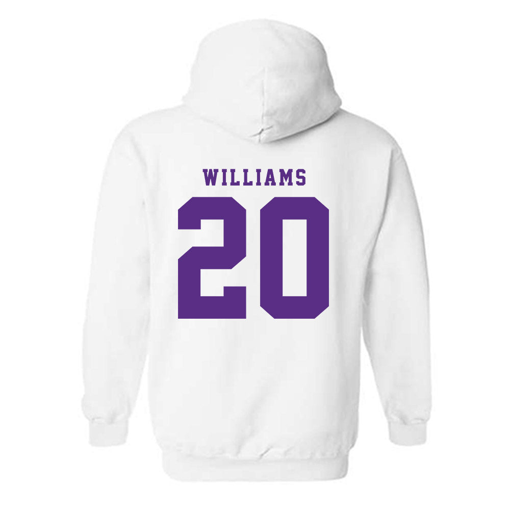 TCU - NCAA Football : Anthony Williams - Classic Shersey Hooded Sweatshirt-3