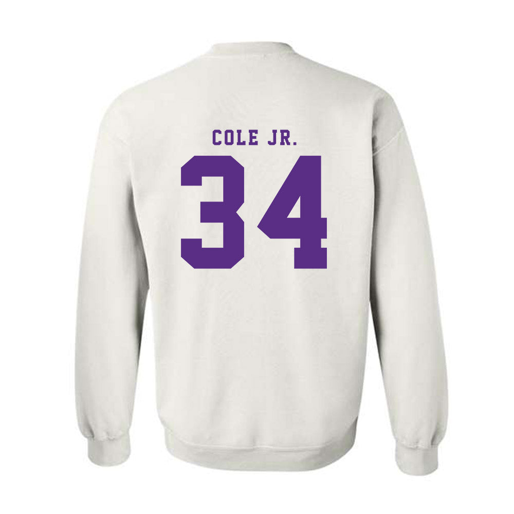 TCU - NCAA Football : Perry Cole Jr. - Classic Shersey Crewneck Sweatshirt-3